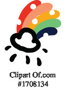 Rainbow Clipart #1708134 by elena