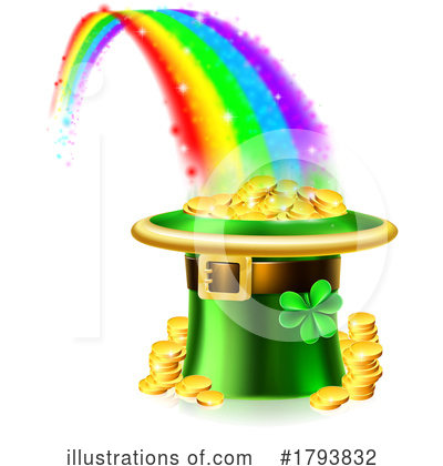 Royalty-Free (RF) Rainbow Clipart Illustration by AtStockIllustration - Stock Sample #1793832