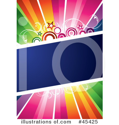 Royalty-Free (RF) Rainbow Clipart Illustration by TA Images - Stock Sample #45425