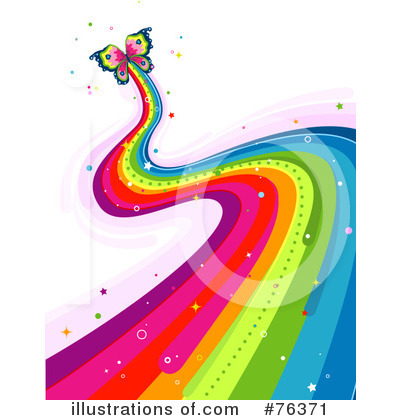 Royalty-Free (RF) Rainbow Clipart Illustration by BNP Design Studio - Stock Sample #76371