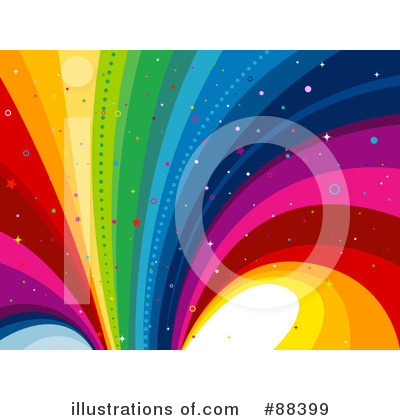 Rainbow Background Clipart #88399 by BNP Design Studio