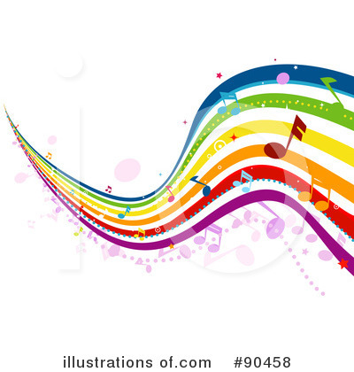 Rainbow Background Clipart #90458 by BNP Design Studio