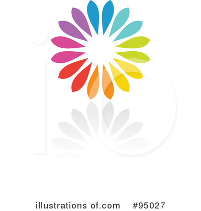 Royalty-Free (RF) Rainbow Logo Clipart Illustration by elena - Stock Sample #95027