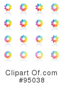 Rainbow Logo Clipart #95038 by elena