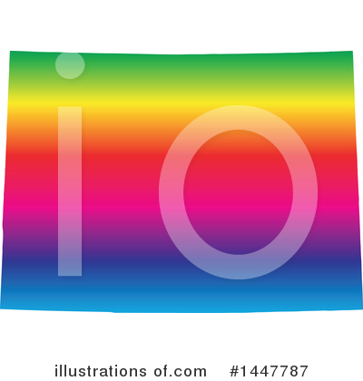 Royalty-Free (RF) Rainbow State Clipart Illustration by Jamers - Stock Sample #1447787