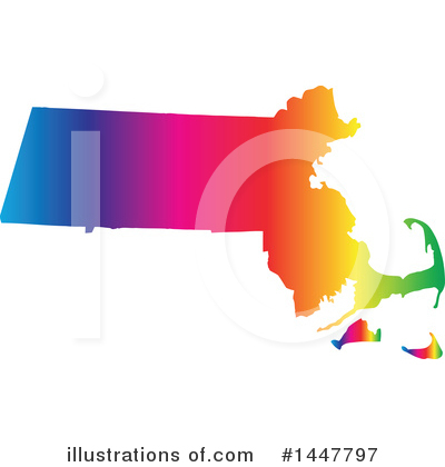 Rainbow State Clipart #1447797 by Jamers