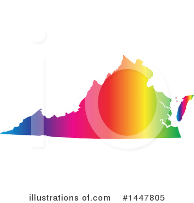 Rainbow State Clipart #1447805 by Jamers