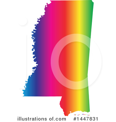 Royalty-Free (RF) Rainbow State Clipart Illustration by Jamers - Stock Sample #1447831