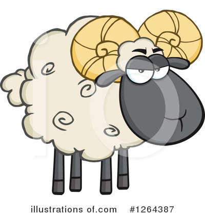 Ram Clipart #1264387 by Hit Toon