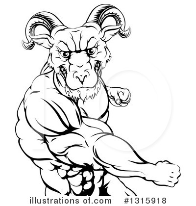 Aries Clipart #1315918 by AtStockIllustration