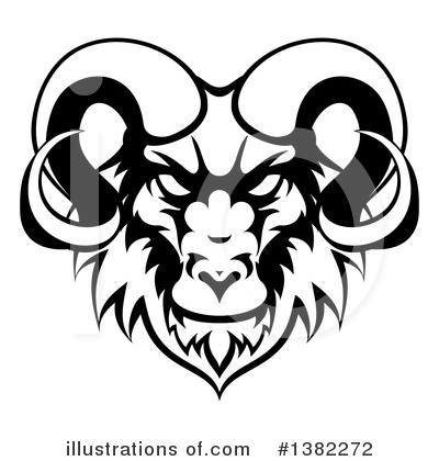 Aries Clipart #1382272 by AtStockIllustration
