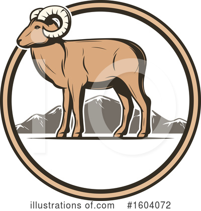 Ram Clipart #1604072 by Vector Tradition SM