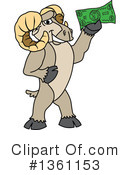 Ram School Mascot Clipart #1361153 by Mascot Junction
