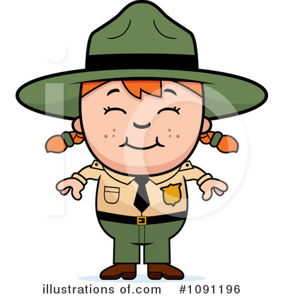 Forest Ranger Clipart #1091196 by Cory Thoman