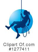 Rappelling Clipart #1277411 by Lal Perera