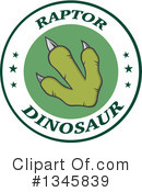 Raptor Clipart #1345839 by Hit Toon