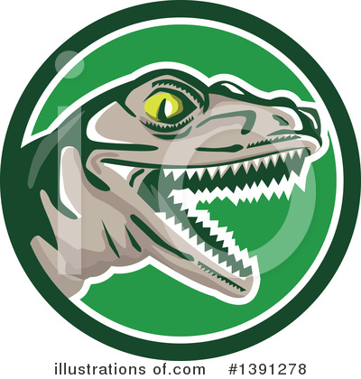 Tyrannosaurus Rex Clipart #1391278 by patrimonio