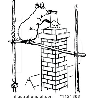 Royalty-Free (RF) Rat Clipart Illustration by Prawny Vintage - Stock Sample #1121368