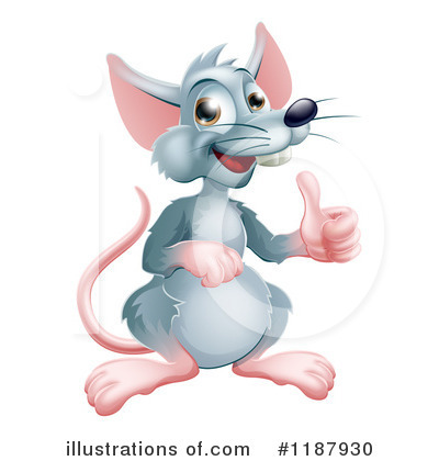 Royalty-Free (RF) Rat Clipart Illustration by AtStockIllustration - Stock Sample #1187930