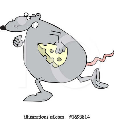 Royalty-Free (RF) Rat Clipart Illustration by djart - Stock Sample #1693814