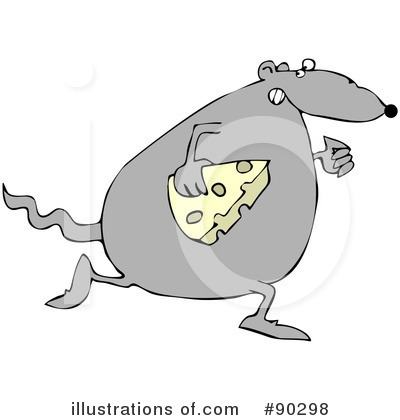 Royalty-Free (RF) Rat Clipart Illustration by djart - Stock Sample #90298