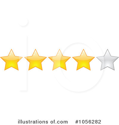 Star Rating Clipart #1056282 by Andrei Marincas