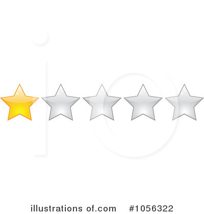 Star Rating Clipart #1056322 by Andrei Marincas