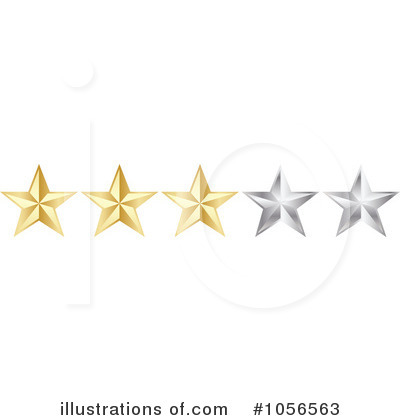 Star Rating Clipart #1056563 by Andrei Marincas