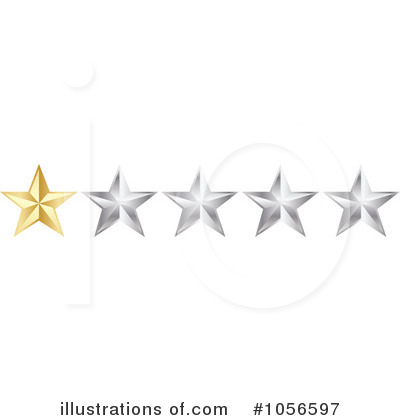 Star Rating Clipart #1056597 by Andrei Marincas