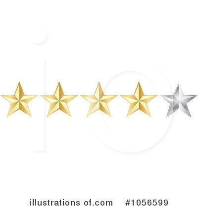Star Rating Clipart #1056599 by Andrei Marincas