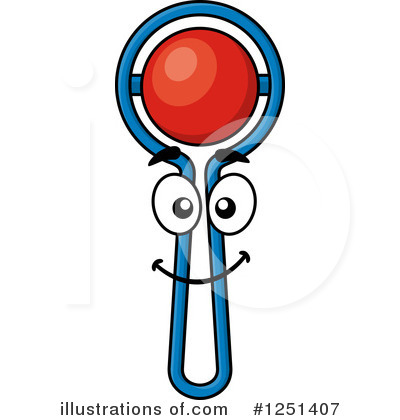 Royalty-Free (RF) Rattle Clipart Illustration by Vector Tradition SM - Stock Sample #1251407