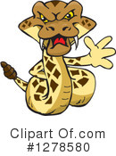 Rattlesnake Clipart #1278580 by Dennis Holmes Designs