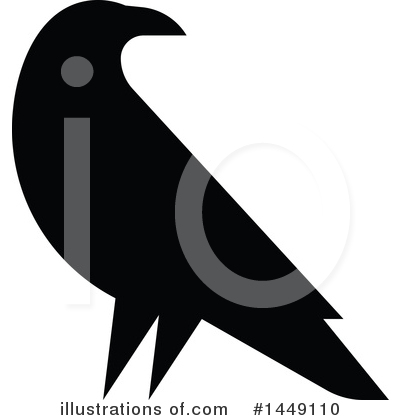 Raven Clipart #1449110 by elena