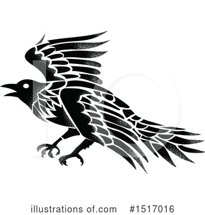 Crows Clipart #1517016 by patrimonio