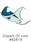 Ray Fish Clipart #42619 by Dennis Holmes Designs