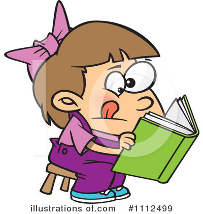 Book Worm Clipart #1112499 by toonaday