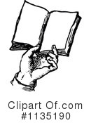 Reading Clipart #1135190 by Prawny Vintage