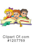 Reading Clipart #1207769 by visekart