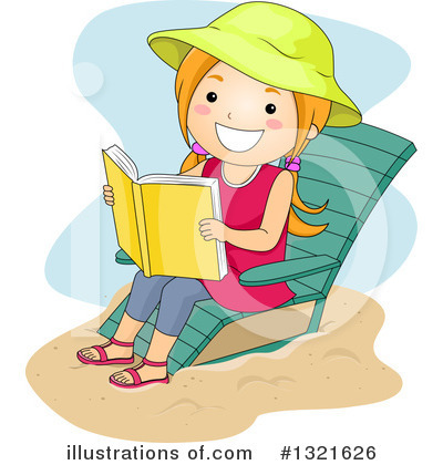 Royalty-Free (RF) Reading Clipart Illustration by BNP Design Studio - Stock Sample #1321626
