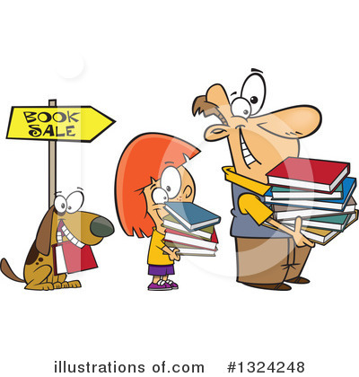Books Clipart #1324248 by toonaday
