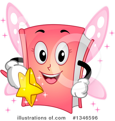 Book Character Clipart #1346596 by BNP Design Studio