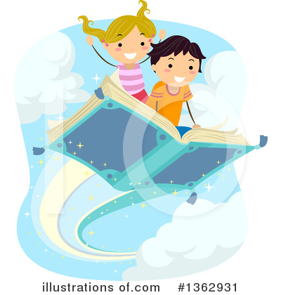Story Book Clipart #1362931 by BNP Design Studio