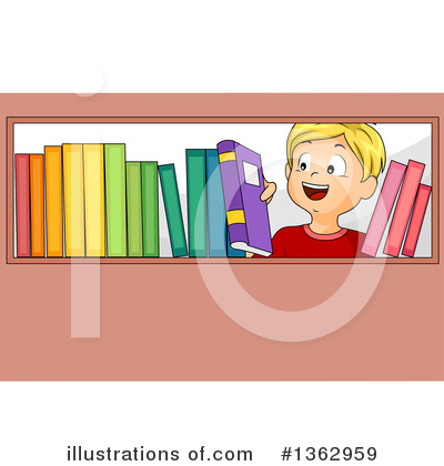 Royalty-Free (RF) Reading Clipart Illustration by BNP Design Studio - Stock Sample #1362959