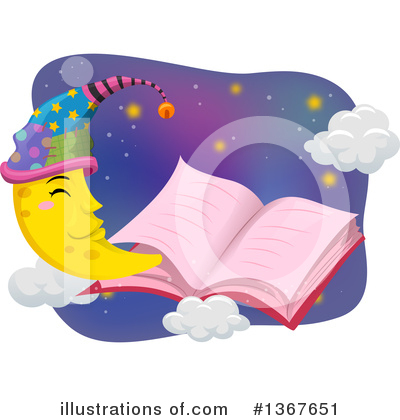 Royalty-Free (RF) Reading Clipart Illustration by BNP Design Studio - Stock Sample #1367651