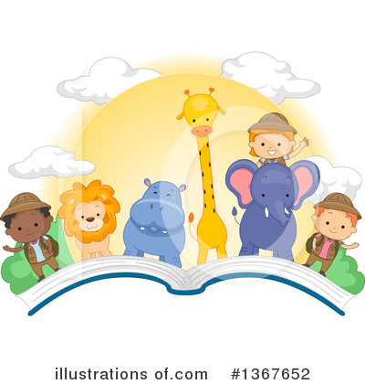Story Book Clipart #1367652 by BNP Design Studio