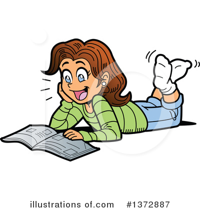 Student Clipart #1372887 by Clip Art Mascots