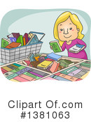 Reading Clipart #1381063 by BNP Design Studio