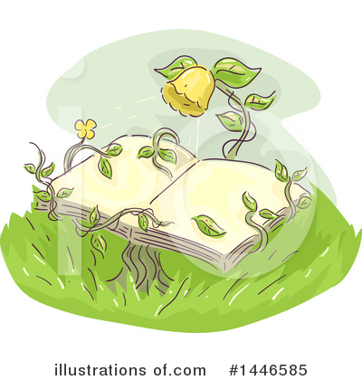 Royalty-Free (RF) Reading Clipart Illustration by BNP Design Studio - Stock Sample #1446585