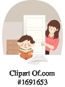Reading Clipart #1691653 by BNP Design Studio