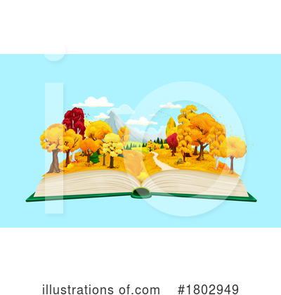 Royalty-Free (RF) Reading Clipart Illustration by Vector Tradition SM - Stock Sample #1802949
